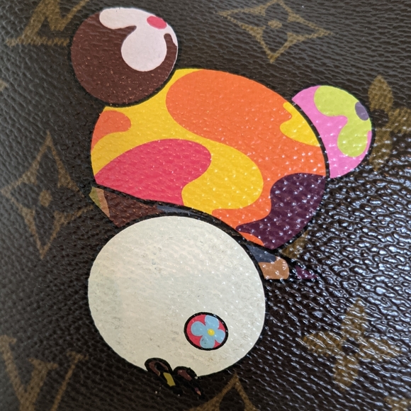 🦄RARE🦄 LV Takashi Murakami Panda Pochette - Picture 11 of 12